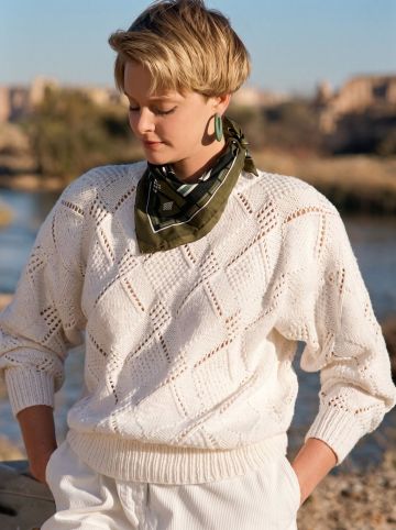 Pull a Punto Rombi Traforati