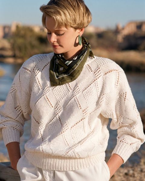 Pull a Punto Rombi Traforati