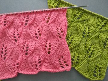 Punto foglie ai ferri